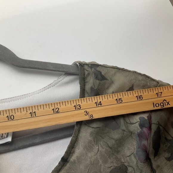 VTG Dress Barn Med-Large Dark Floral Maxi Dress Sheer Y2K  Fairy Whimsical - Picture 8 of 15